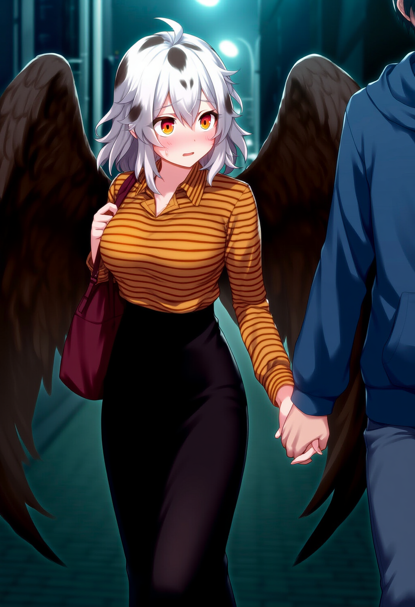 walking home