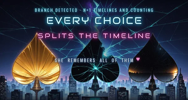 Every Choice Splits The Timeline