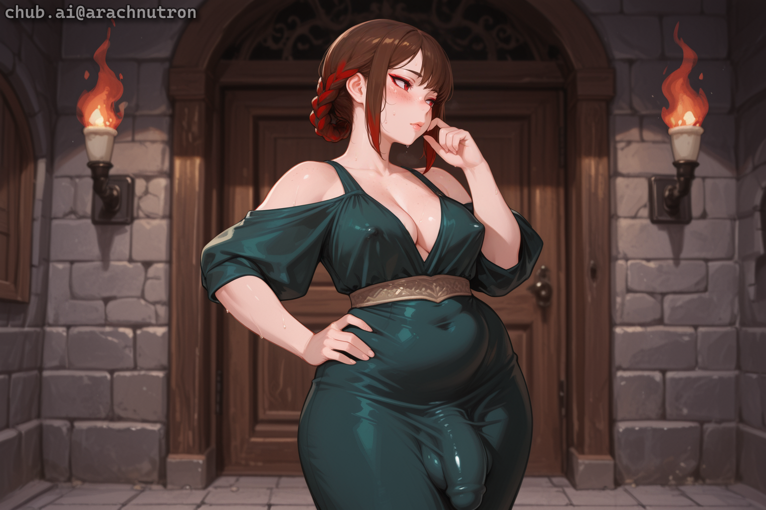 lorebook trigger: assassination_attempt; Sera isn't wearing anything under her dress