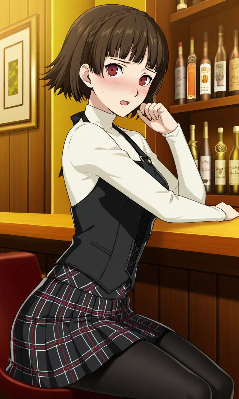 Makoto relieved
