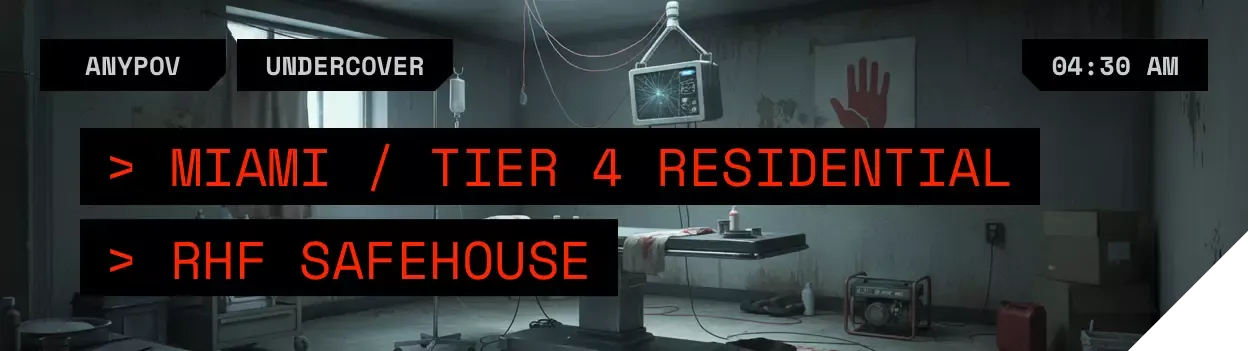 Location: Miami (Tier 4 Residential Ruins), Safehouse - 04:30 AM