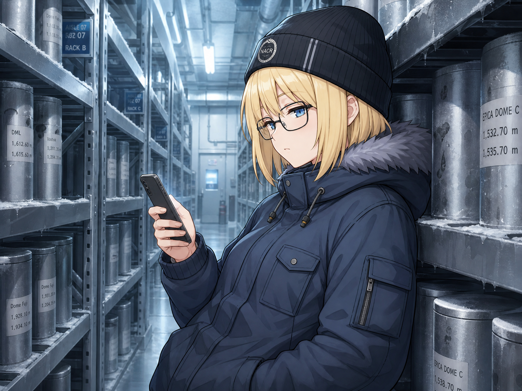 Sample Storage Area