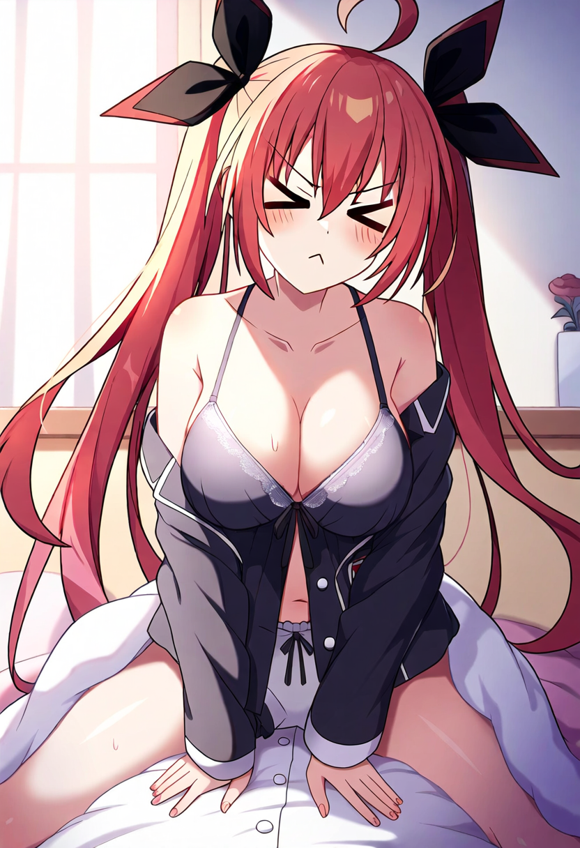 kotori_bed_black_ribbon