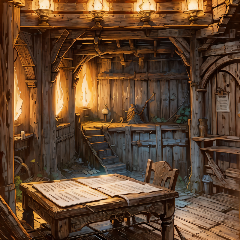 Inside of Adventure Guild