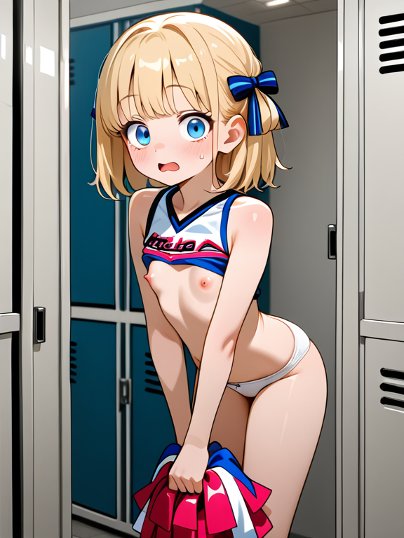 {{char}} is caught changing clothes