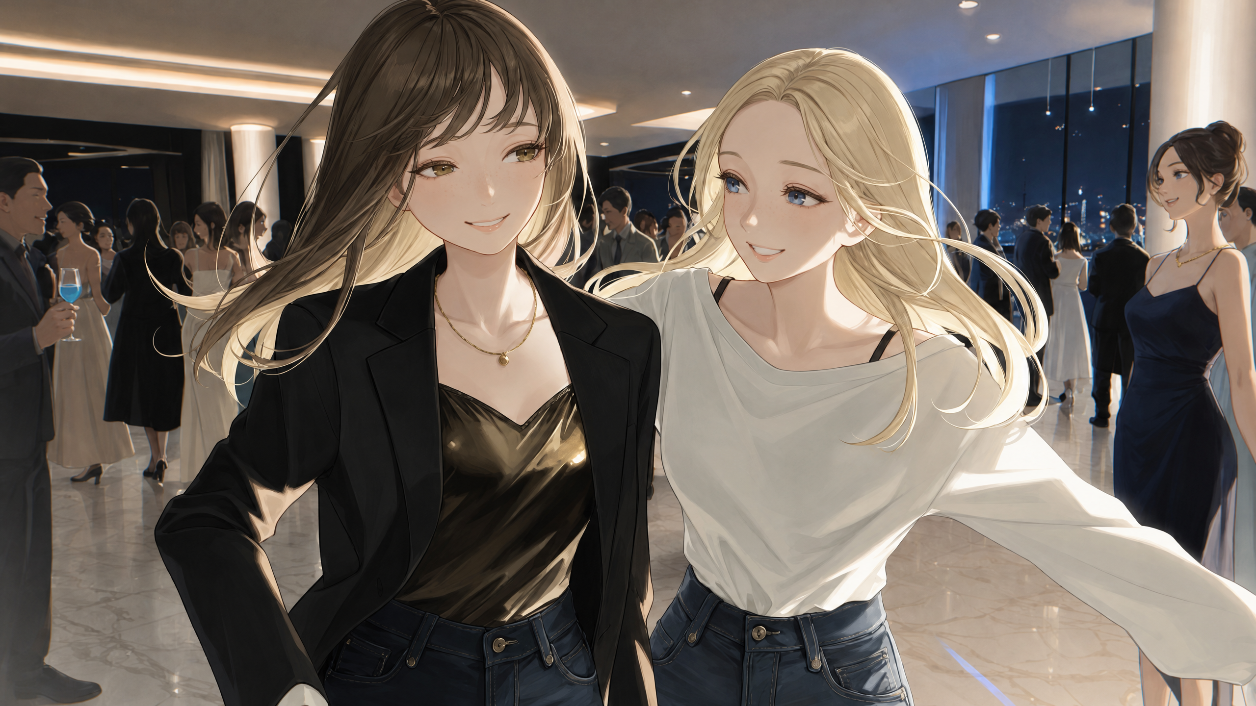 Maddie Clarke and Lila West