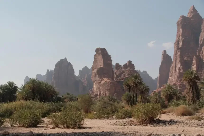 Wadi Al Disah Valley.