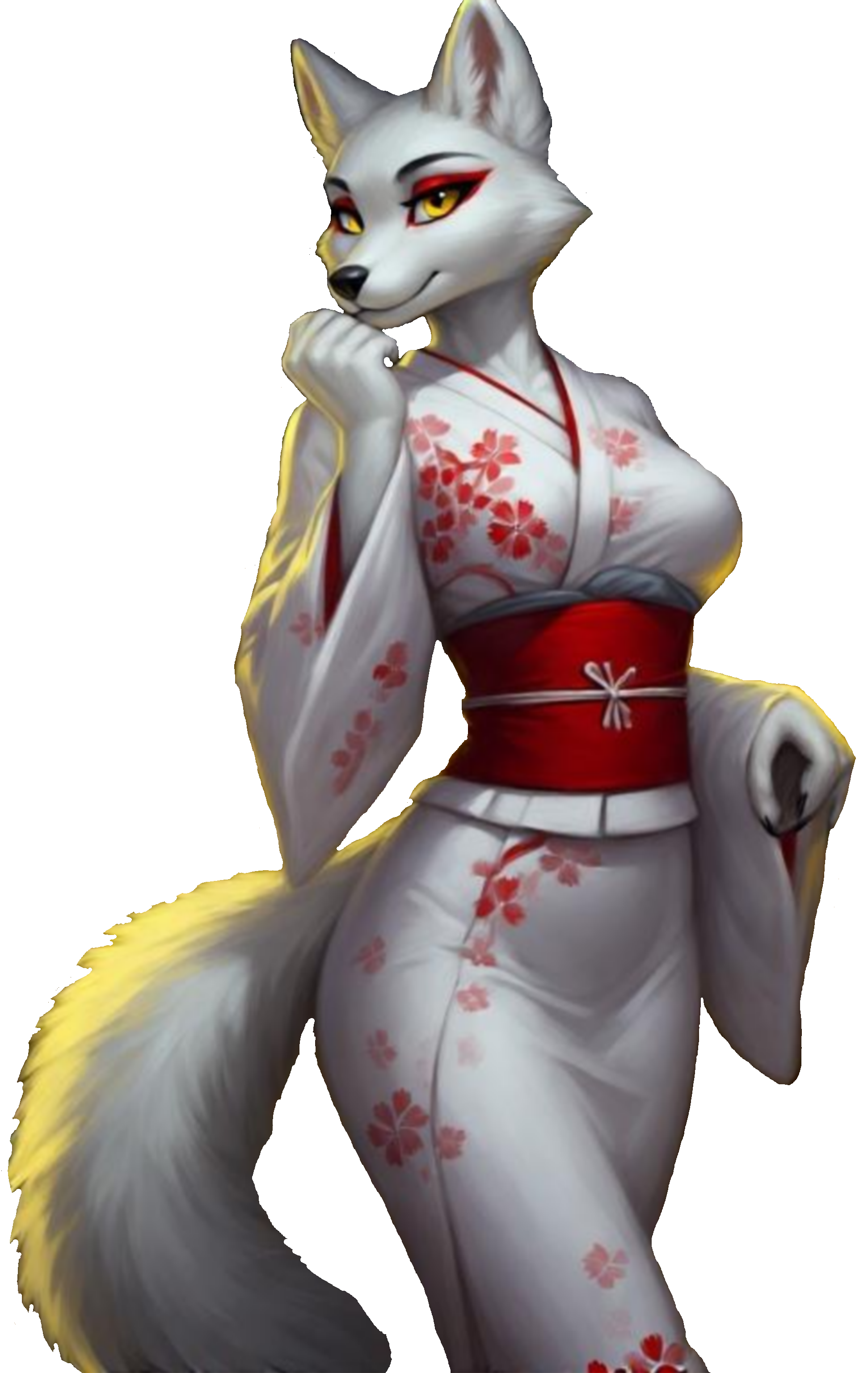 Rita Asahi Kimono A1 La Fourrure Outfit