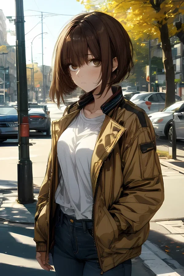 Danielle Dawson in the city