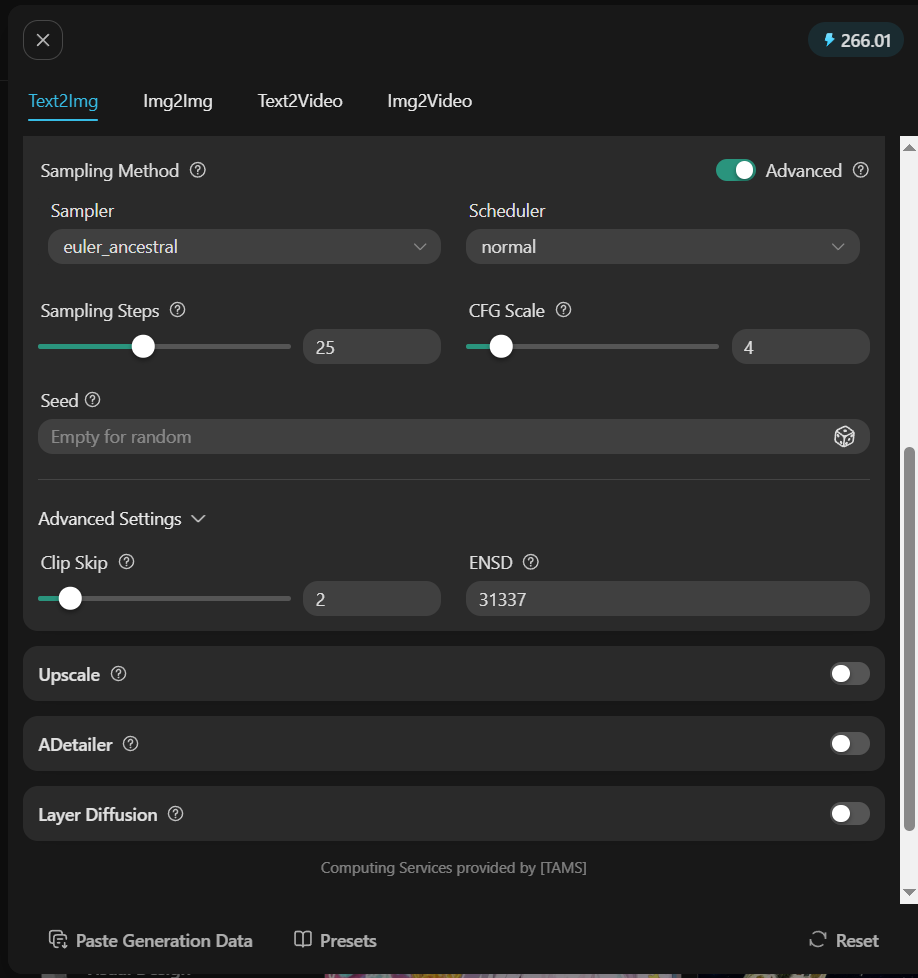 Tensor Settings 2 Alt Tag