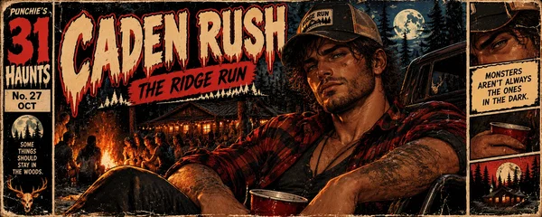 Caden Rush / The Ridge Run 31 Haunts comic cover