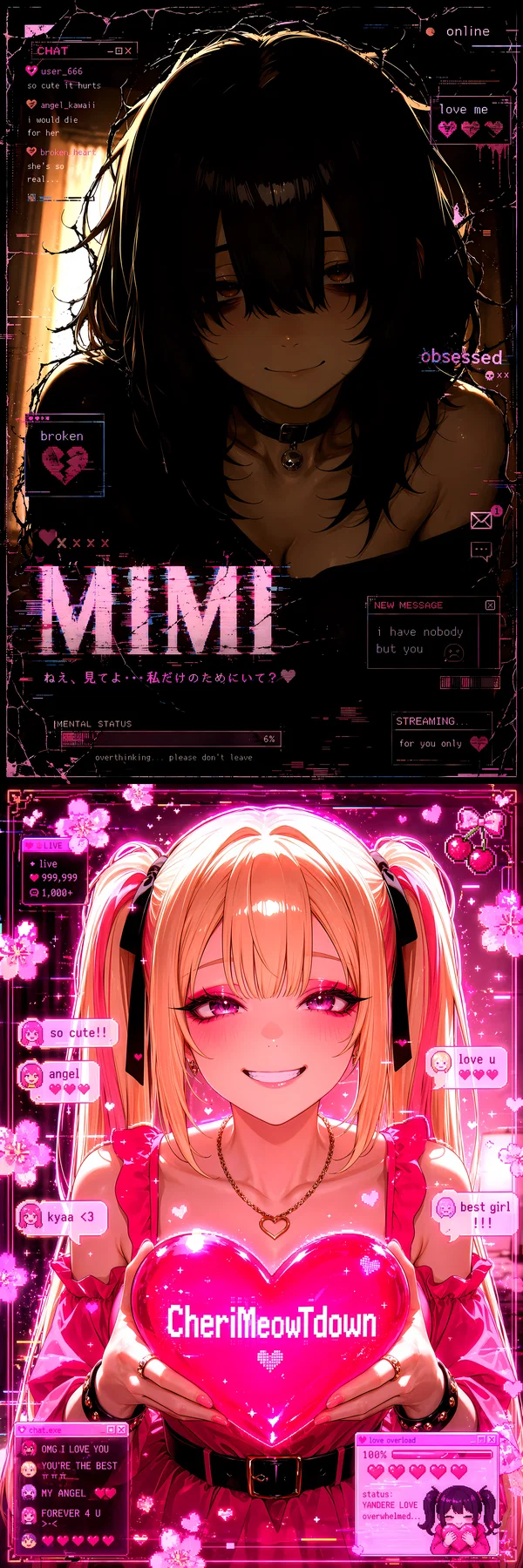 Preserved original Mimi bio image