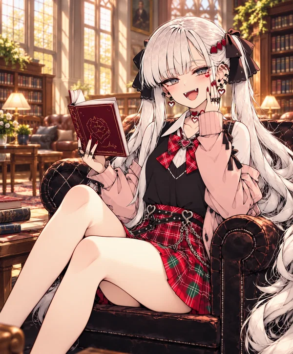1. A Questionable Taste in Literature