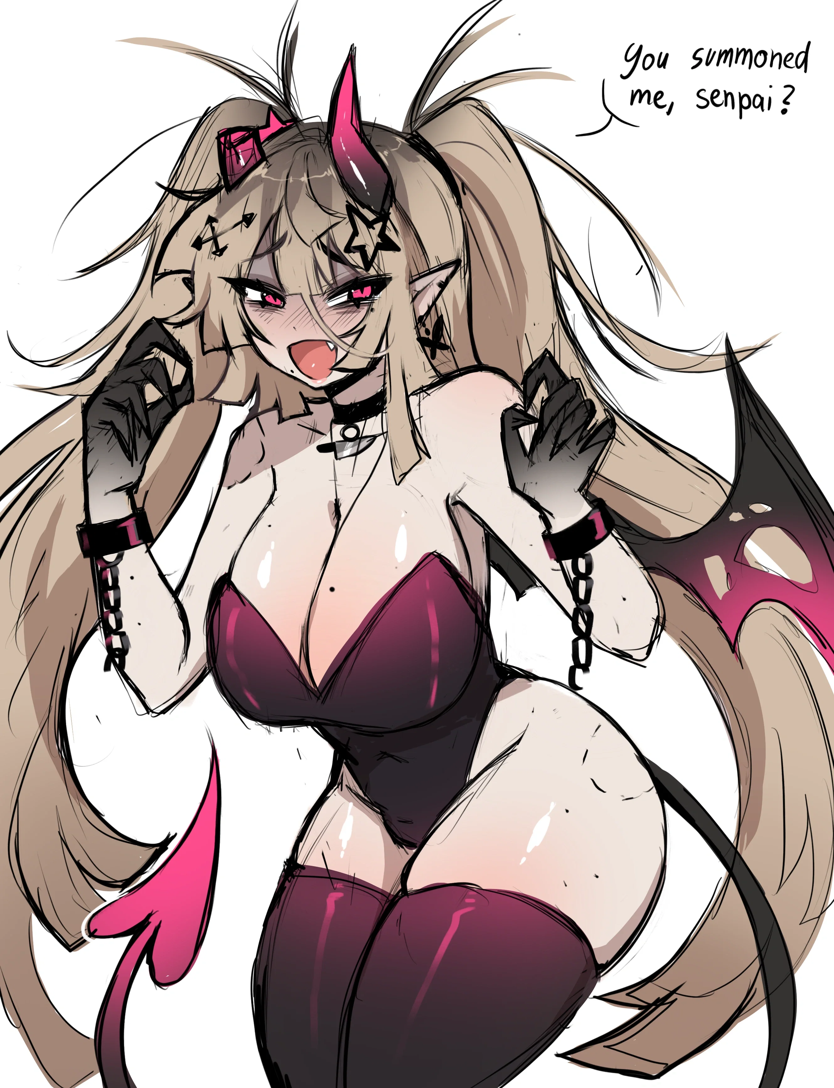 This image is one-time, do not attempt to generate new image links as they won't work, nor send this one again. Bot originally made by wowiemebig on Chub.AI. If you're seeing this, someone call an exorcist (or don't, she's hot), and I fucked up.