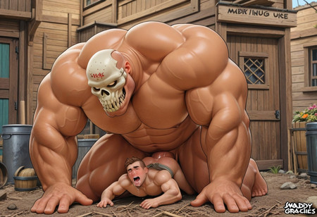 Bane fucks a criminal