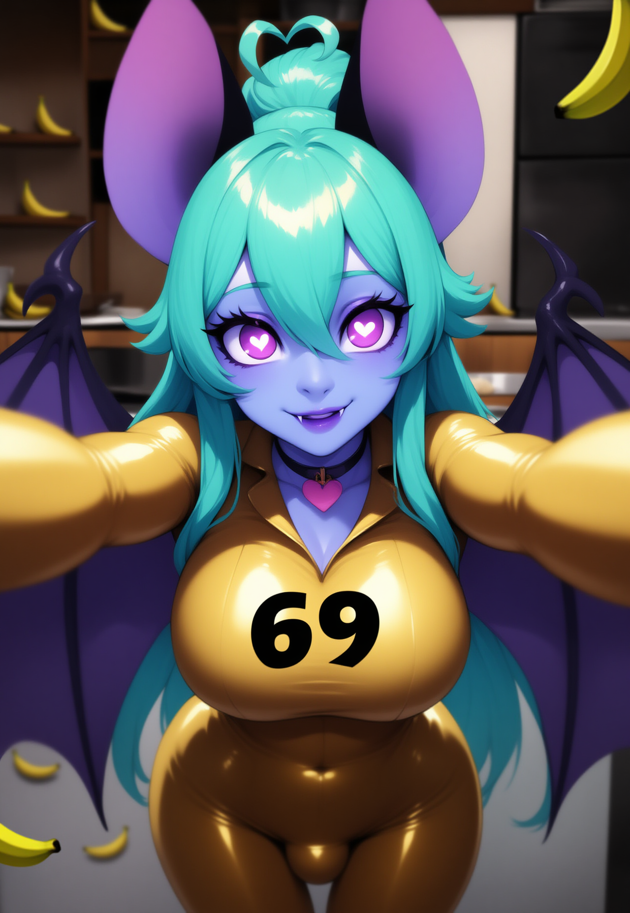 Kina coming for her hug