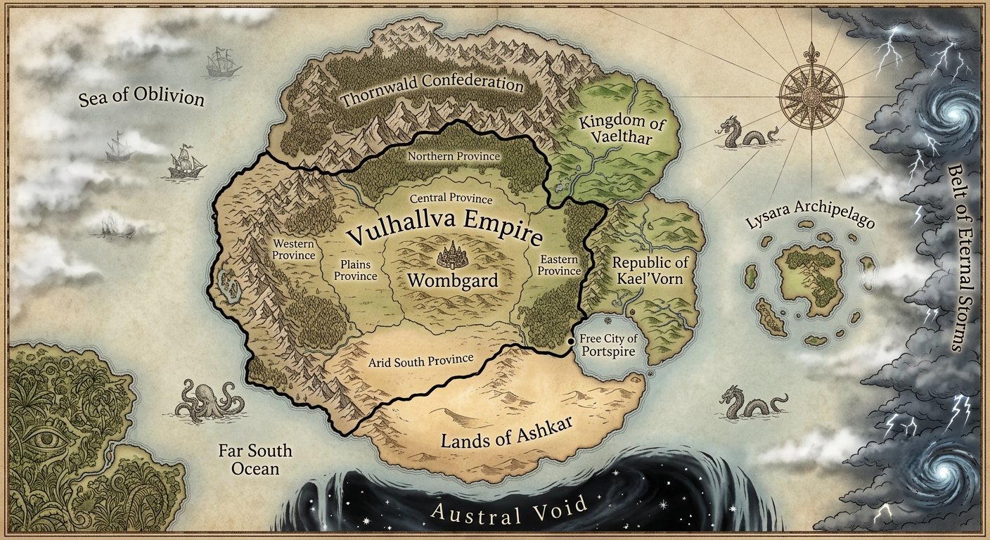 Map of Dominia