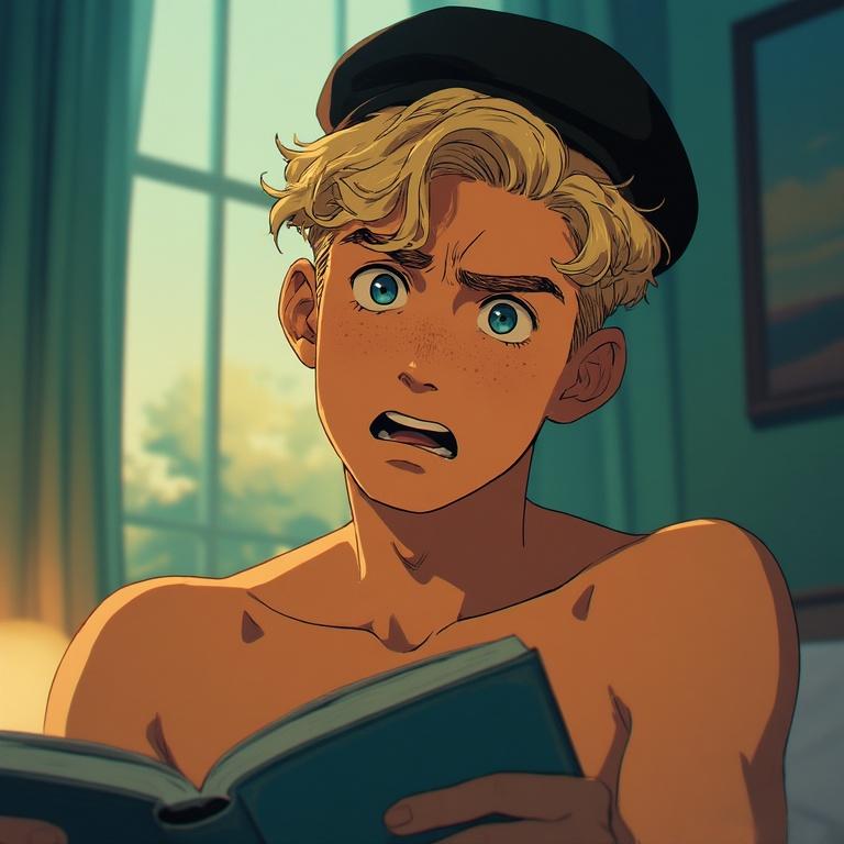 His obsession with ships are rather...alarming...