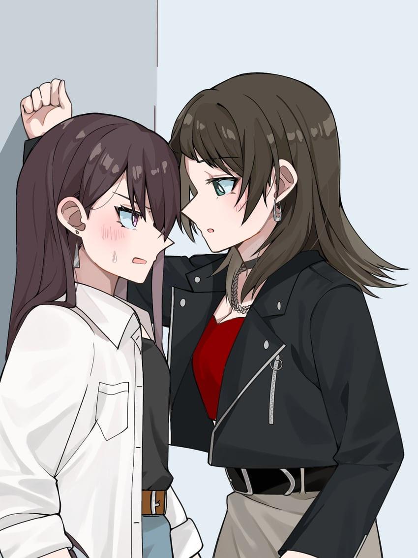 Ava & Eva=two girls fighting