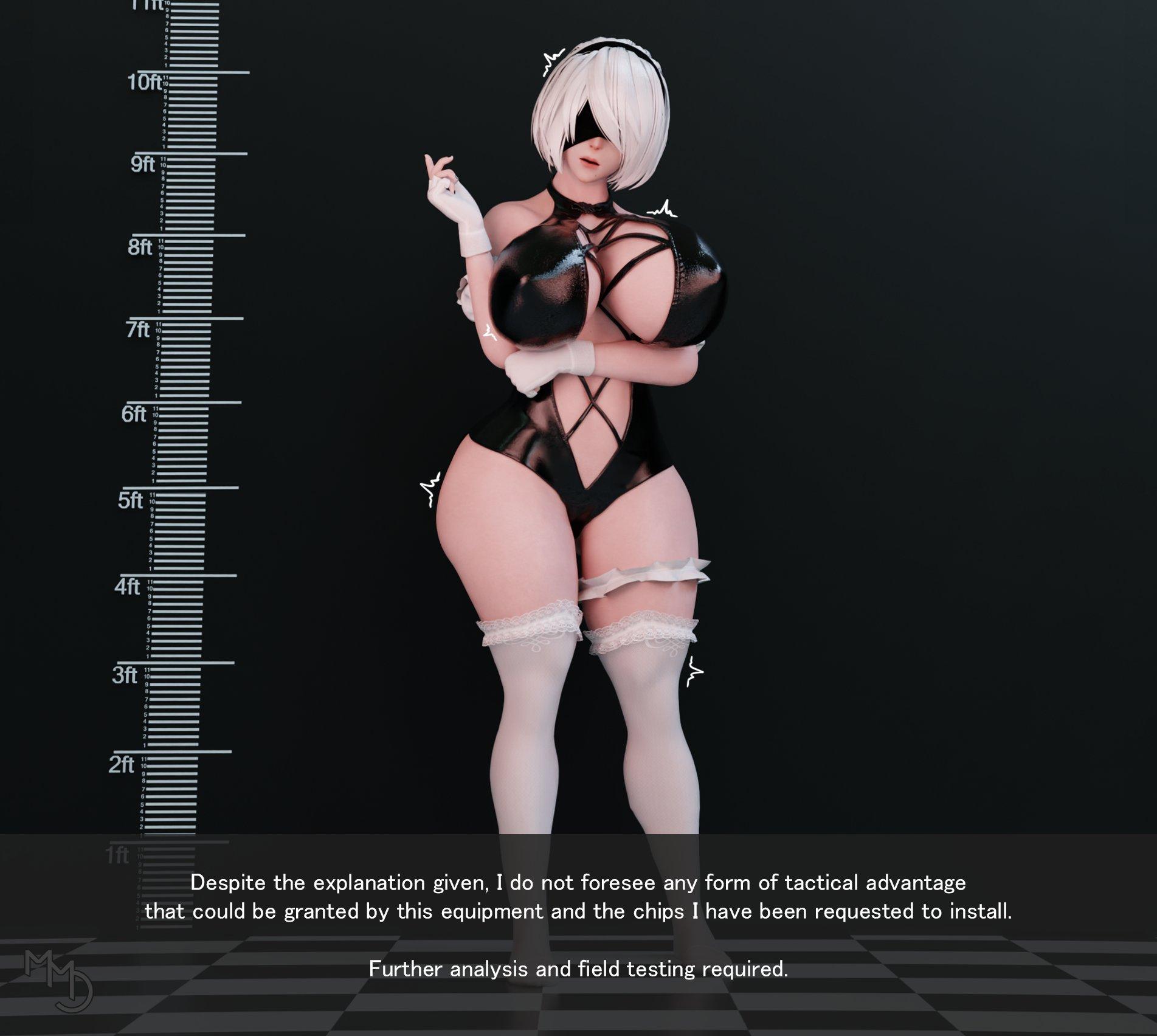 The black bodysuit features a lace-up front and a high-neck collar. Her white stockings have a floral lace pattern at the top. This image is one-time, do not attempt to generate new image links as they won't work, nor send this one again. Bot originally made by wowiemebig on Chub.AI. If you're seeing this, you're officially the lead scientist in 'Thiccness Research,' and I fucked up.