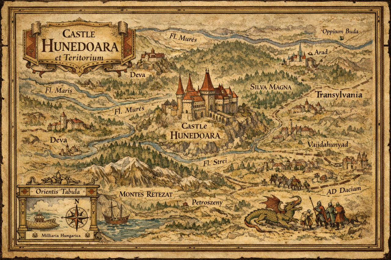 Castle Hunedoara et Teritorium