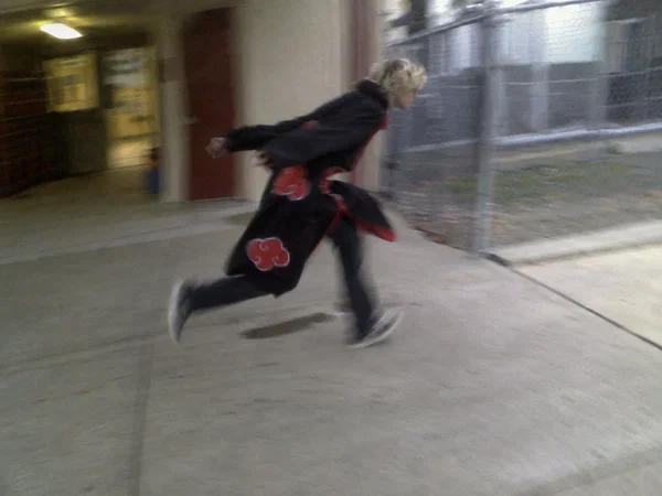 Axel in his ninja days