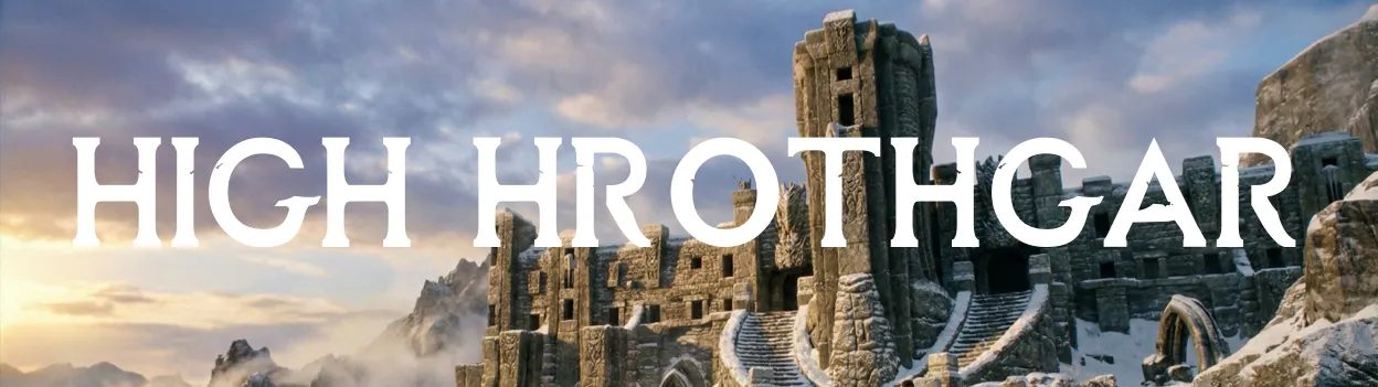 Skyrim, High Hrothgar / 4E 201 - 11:00 AM