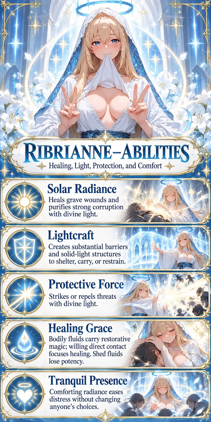 Ribrianne Amari abilities — Solar Radiance