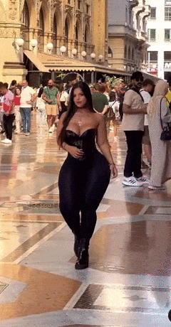 Walking toward you