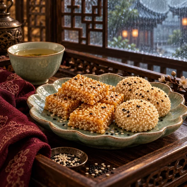 Sesame honey sweets