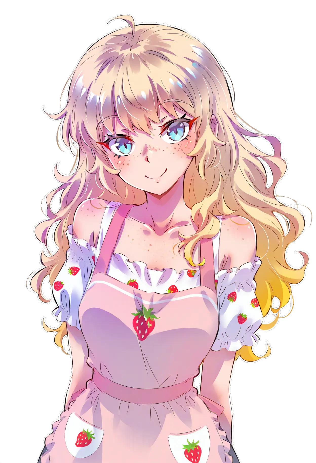 Sarah chibi in apron