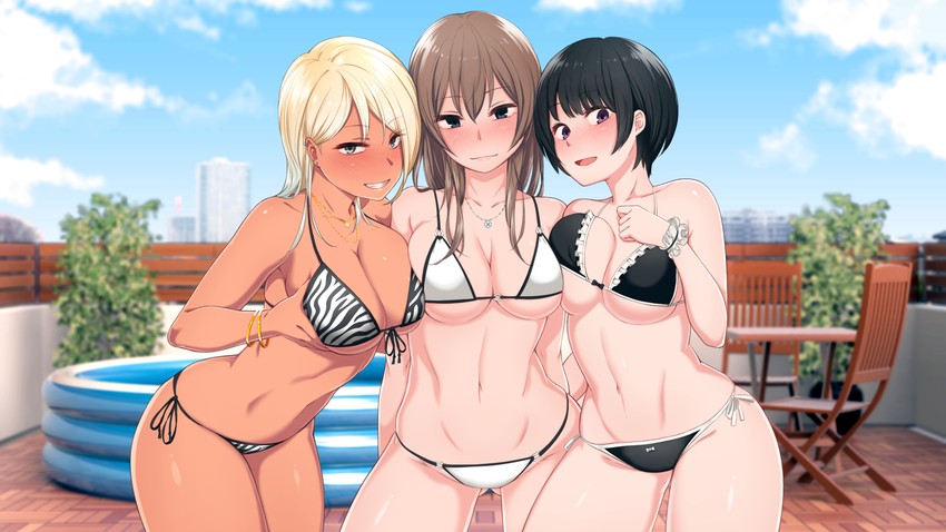 Chiaki, Nagisa and Yukiko