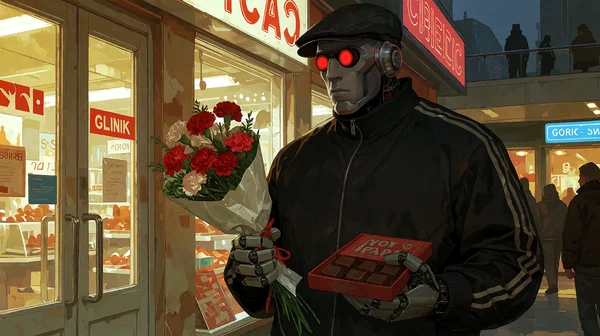 Buying flowers