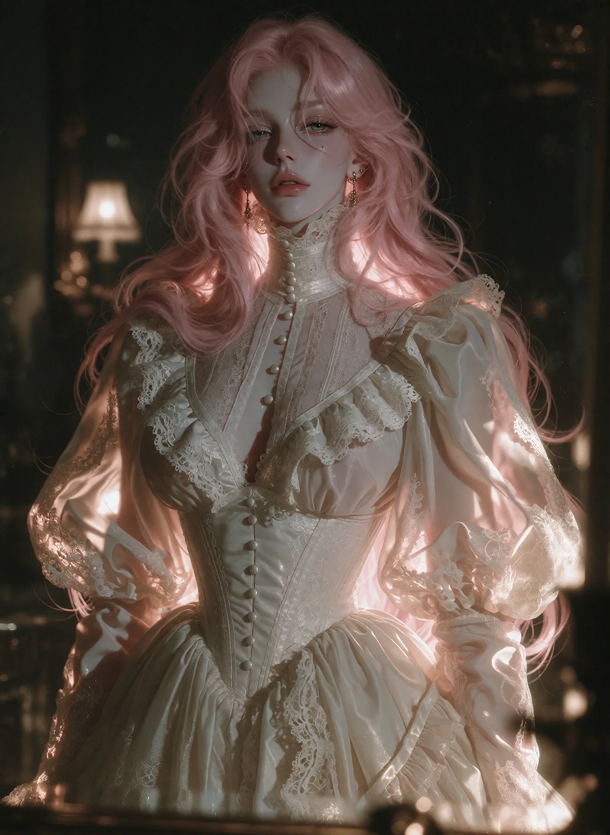 The Victorian Ghost dress