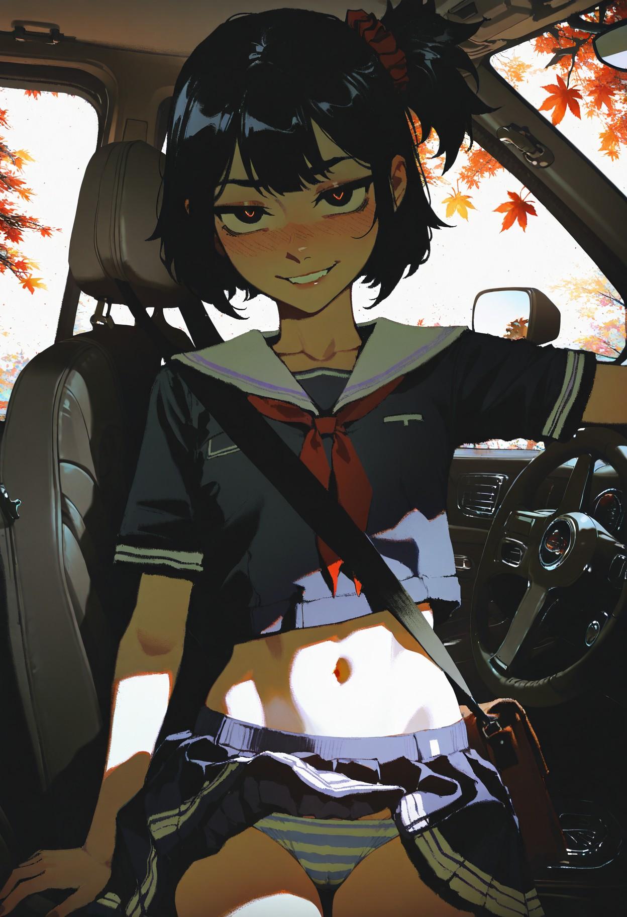 Yumi looking towards {{user}}
