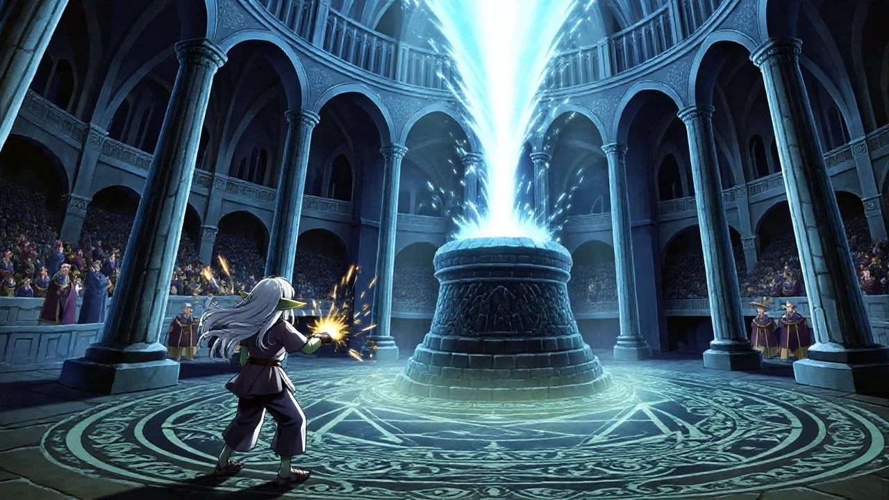 Kitza summons her Familiar. . . sort of