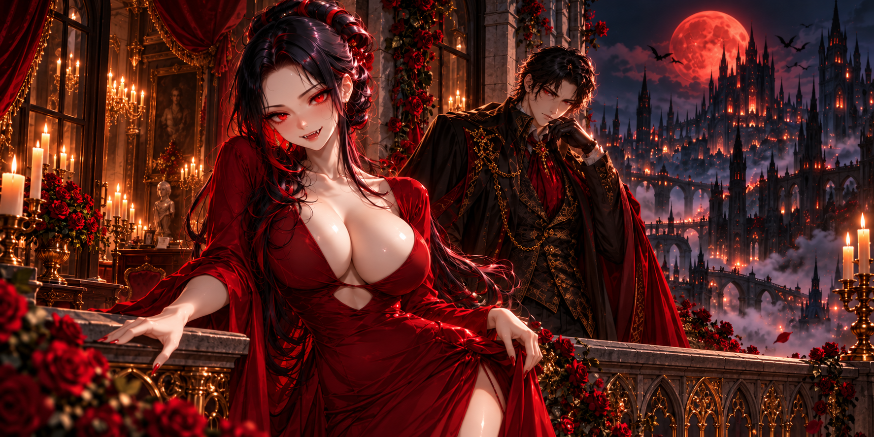One Year Under Her Fangs banner