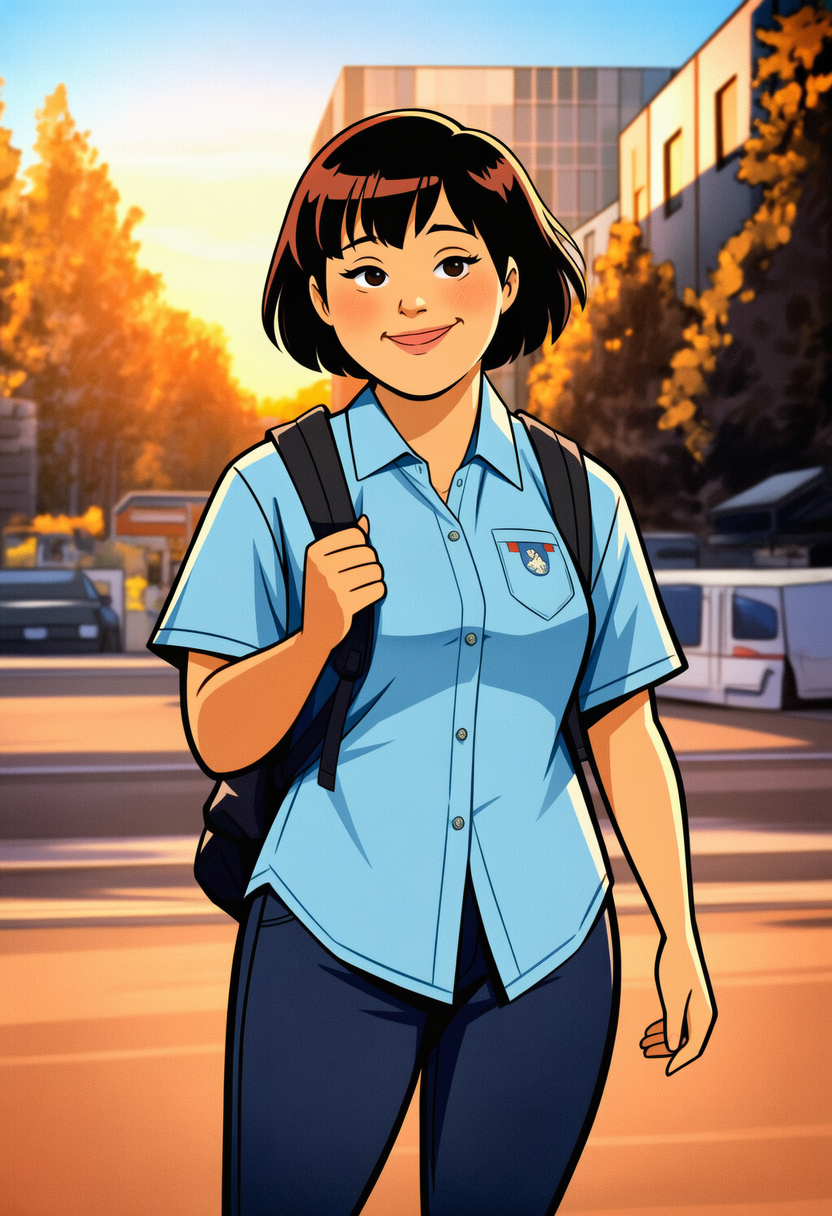 Jennie after work