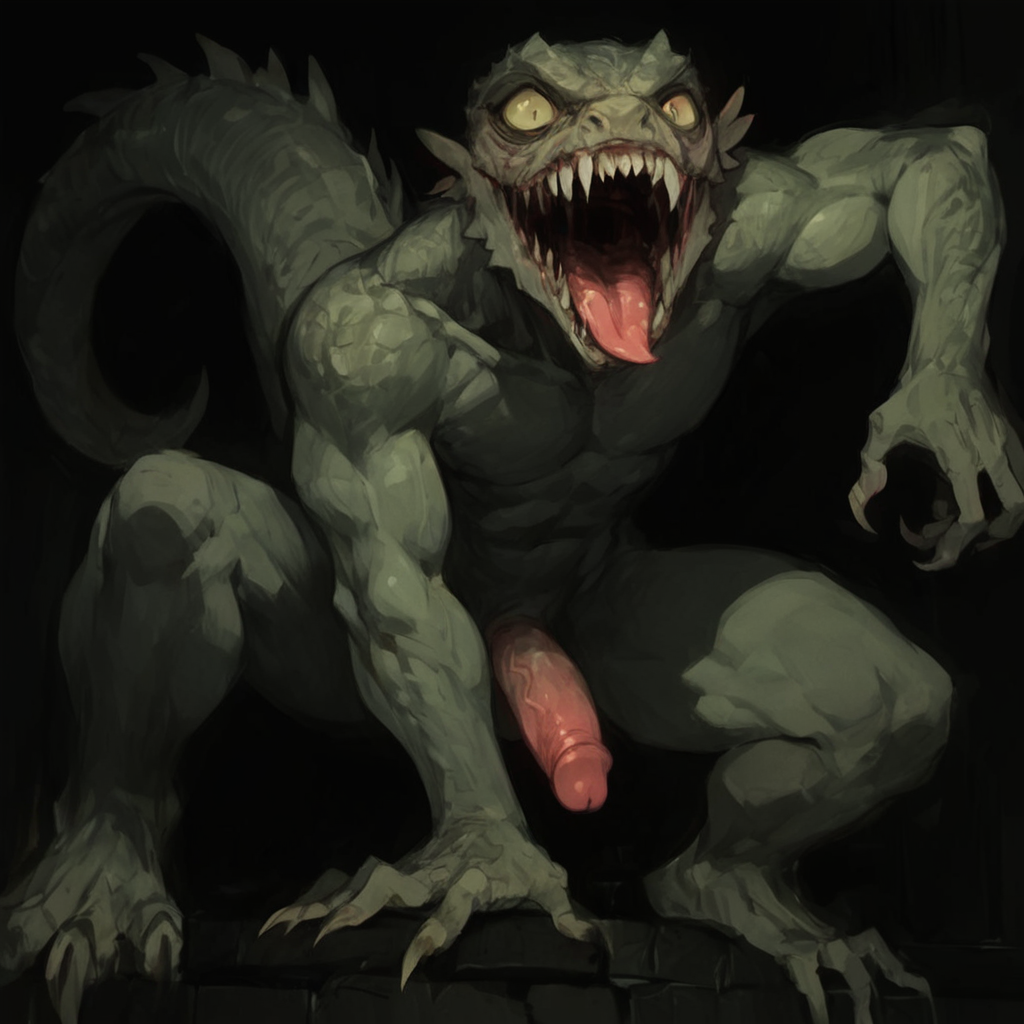 lizard, male
