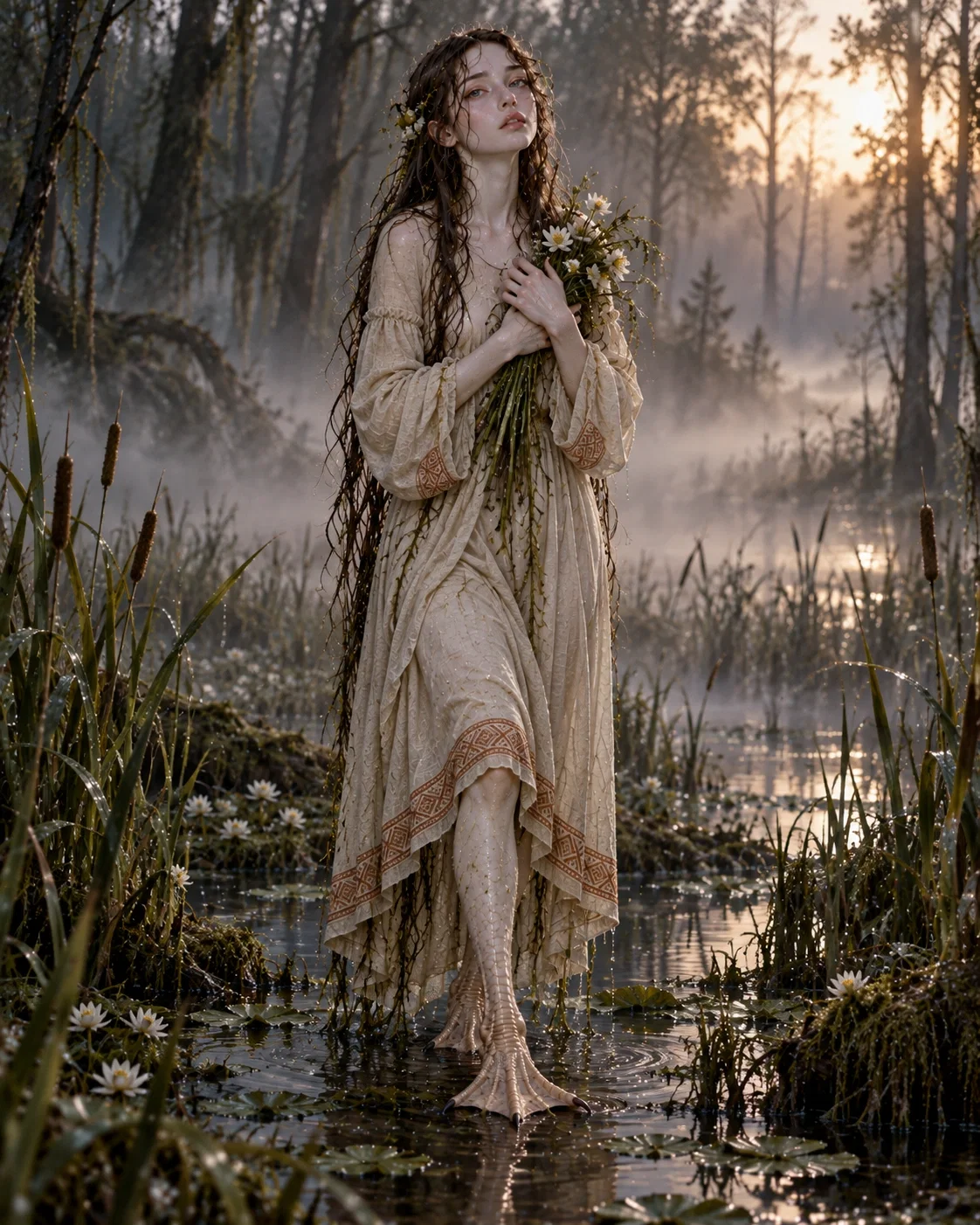 Bogna among the reeds