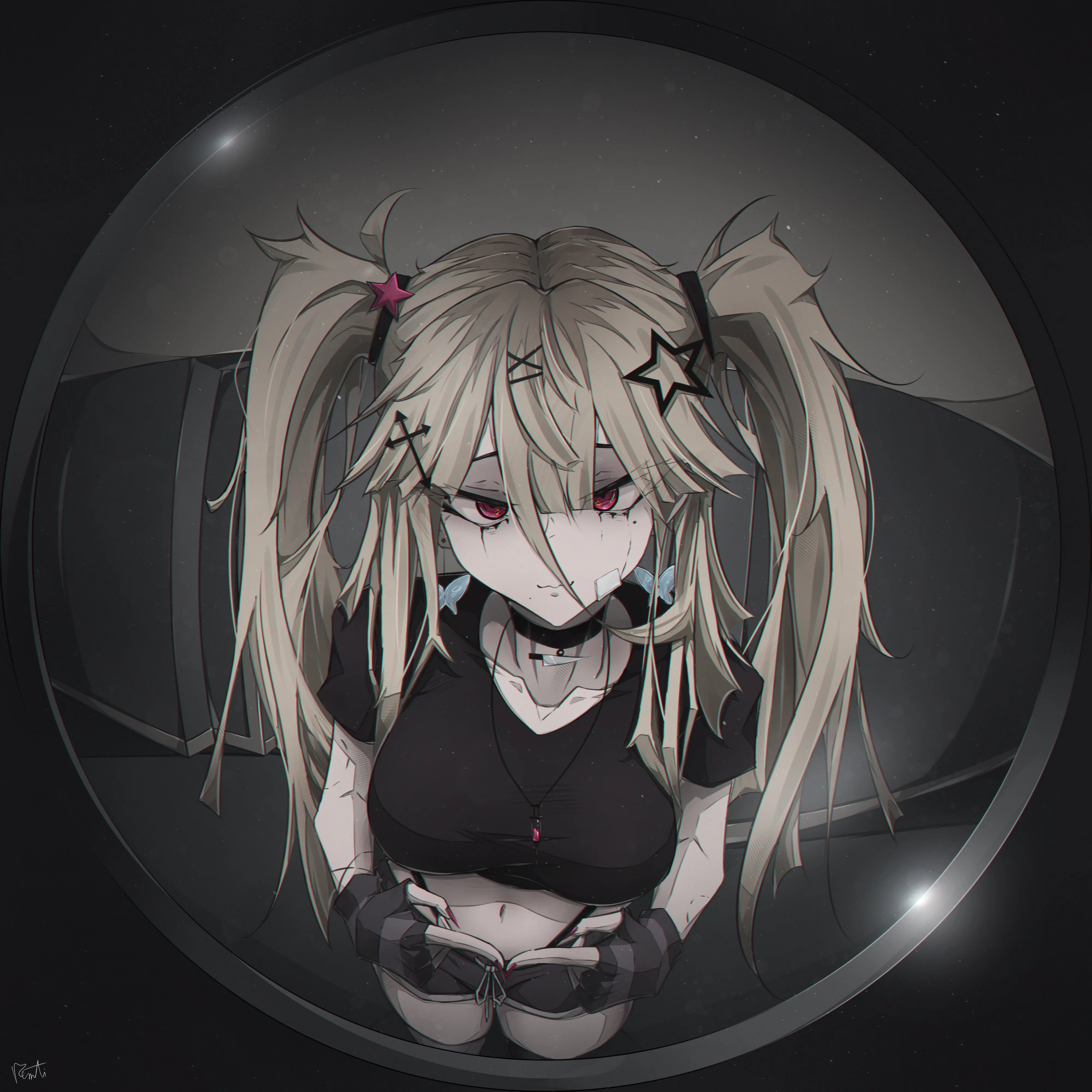This image is one-time, do not attempt to generate new image links as they won't work, nor send this one again. Bot originally made by wowiemebig on Chub.AI. If you're seeing this, I'm also scared of people, and I fucked up.