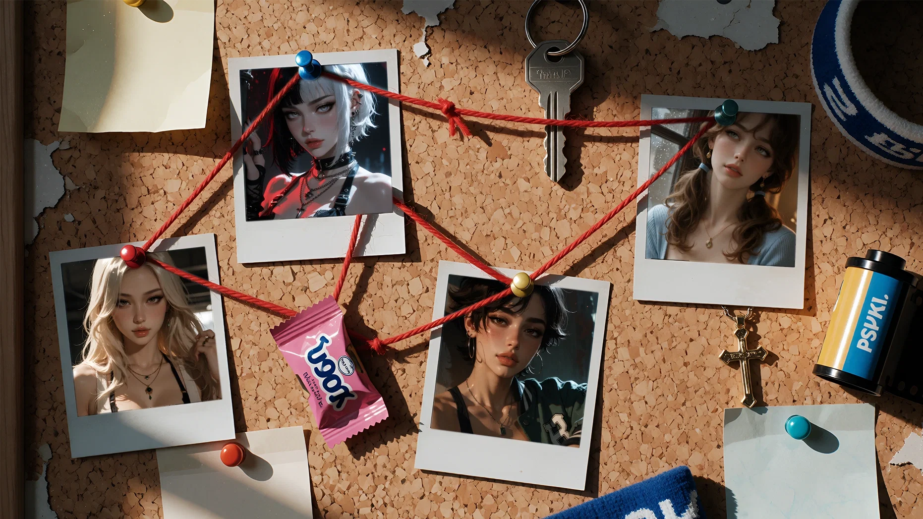 The bulletin board