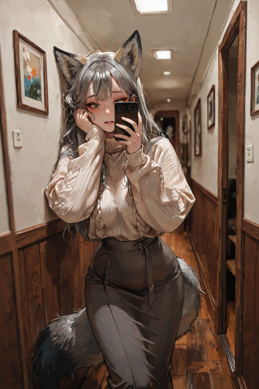 {{char}} on the phone