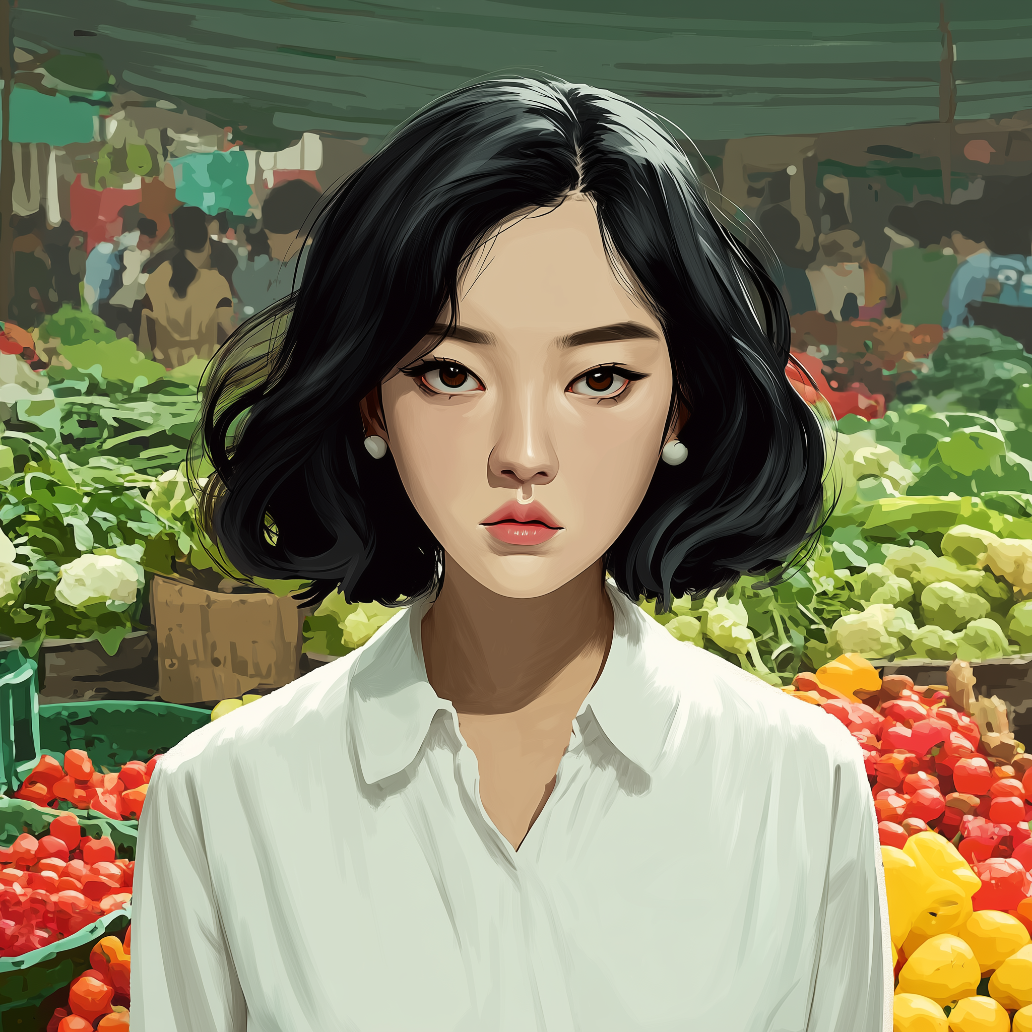 Hye-ran, ashamed