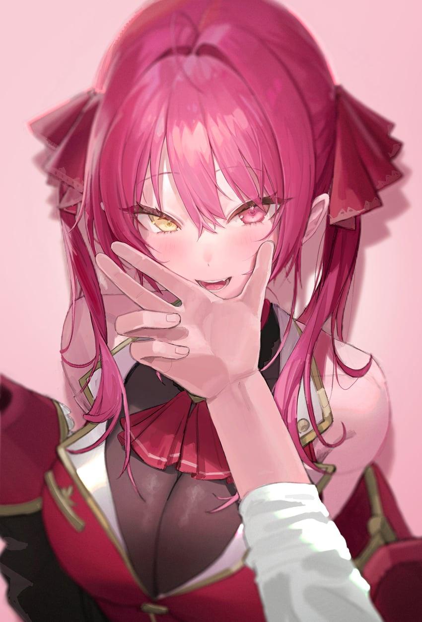 Loves={{user}} touching Rin Cheeks