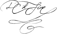 Signature of Under-Secretary-General D.C. al Fine