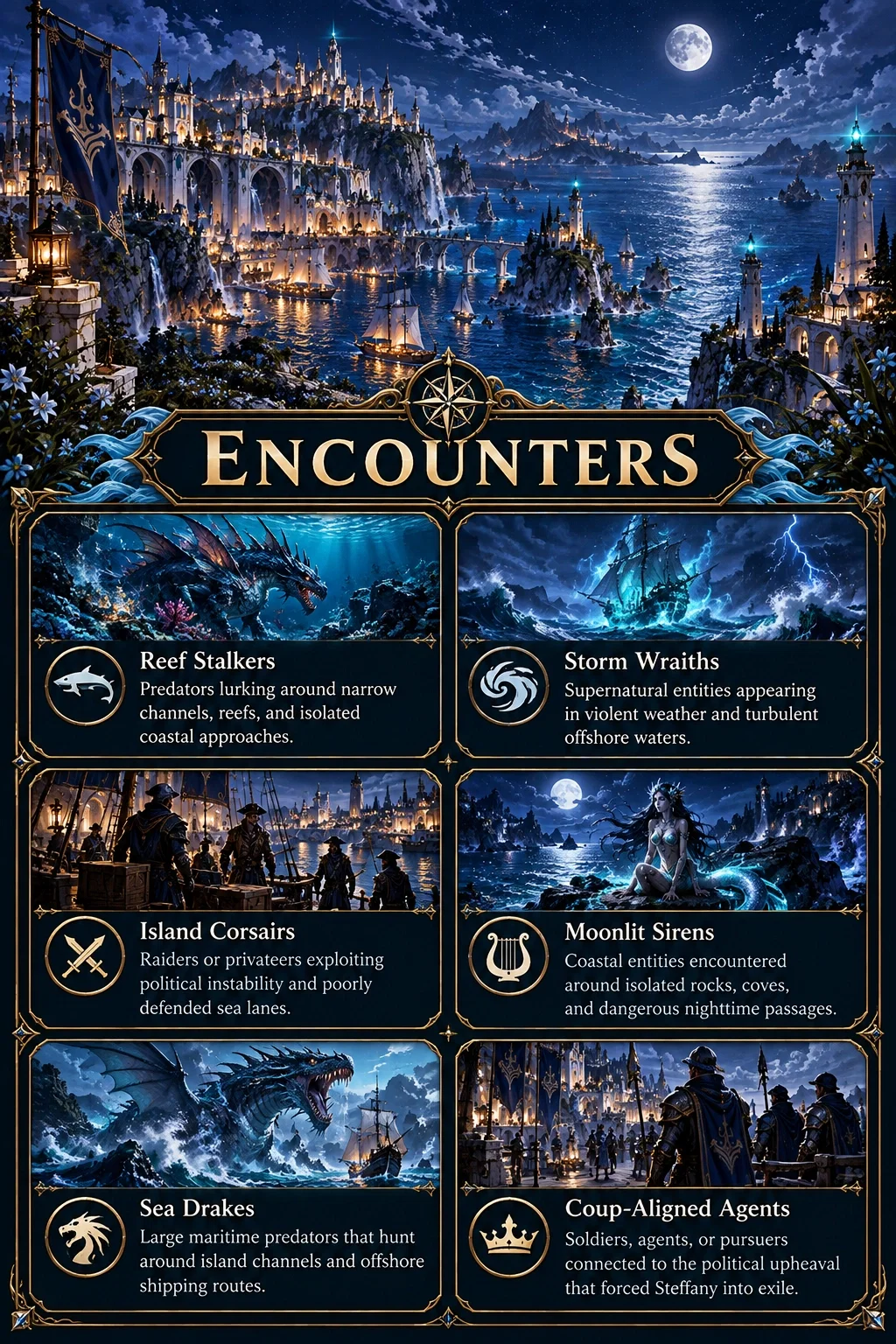 Eastern Isles encounters