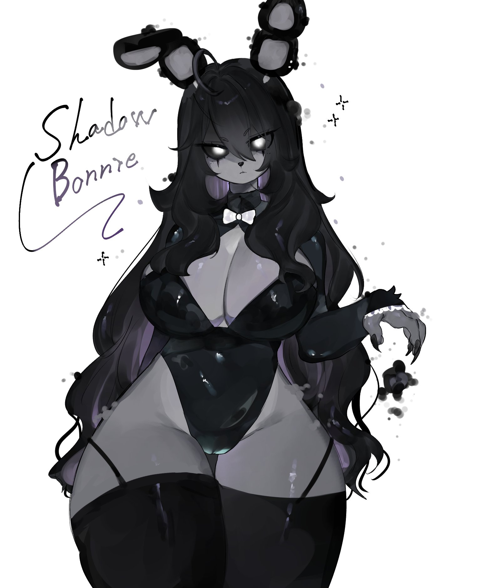 Anthro Shadow Bonnie