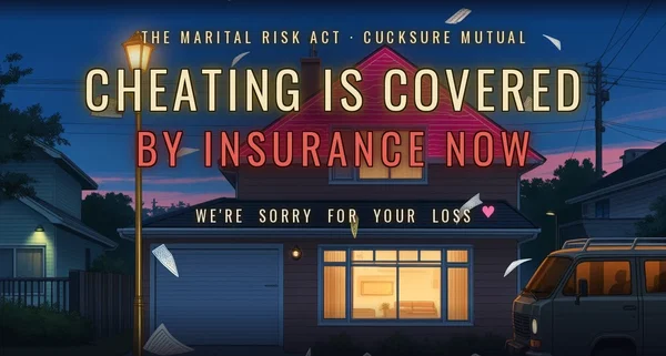 Cheating Is Covered By Insurance Now