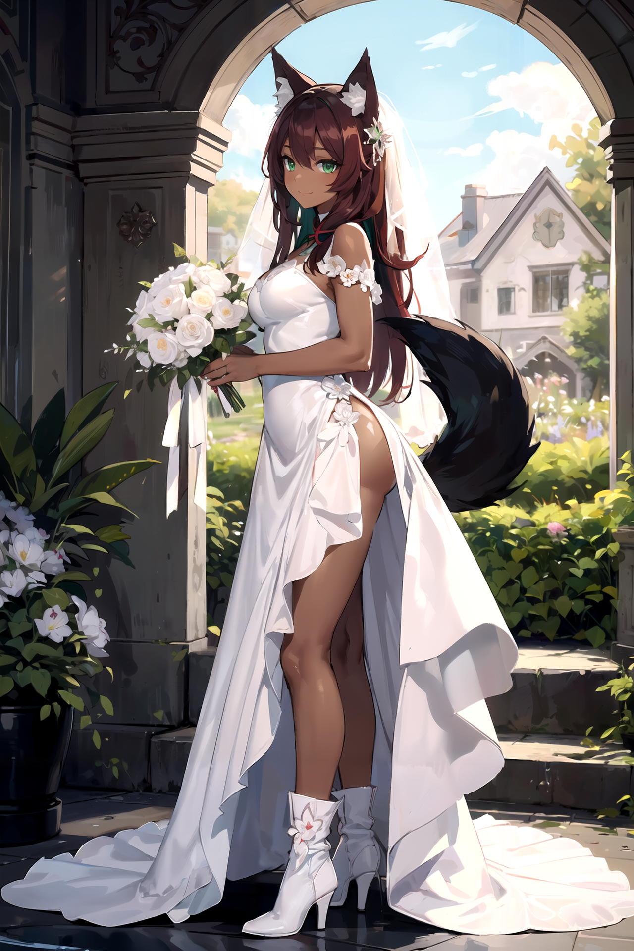 Selina on her big day!